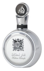 Lattafa Pride Fakhar Platin bottle front for daily wear