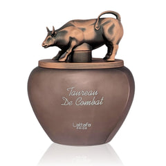 Lattafa Pride Taureau De Combat top notes with amber and spices.