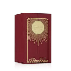 Lattafa Sakeena packaging box for travel-friendly presentation