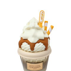 Lattafa Whipped Pleasure caramel and vanilla swirls evoke dessert luxury.