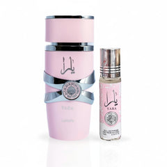 Lattafa Yara concentrated perfume oil 0.34oz for on-the-go scent touch-ups.