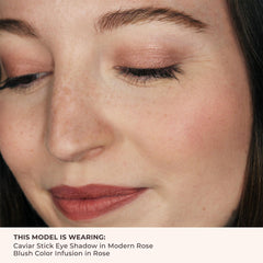 Laura Mercier Blush Color Infusion lightweight pigment provides sheer-to-buildable color.
