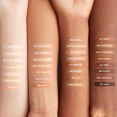 Laura Mercier Real Flawless foundation on skin with natural finish in daylight