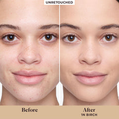 Laura Mercier tinted moisturizer swirled on skin shows sheer-to-light coverage
