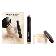 Laura Mercier Translucent Loose Setting Powder jar demonstrates oil control for a matte finish.