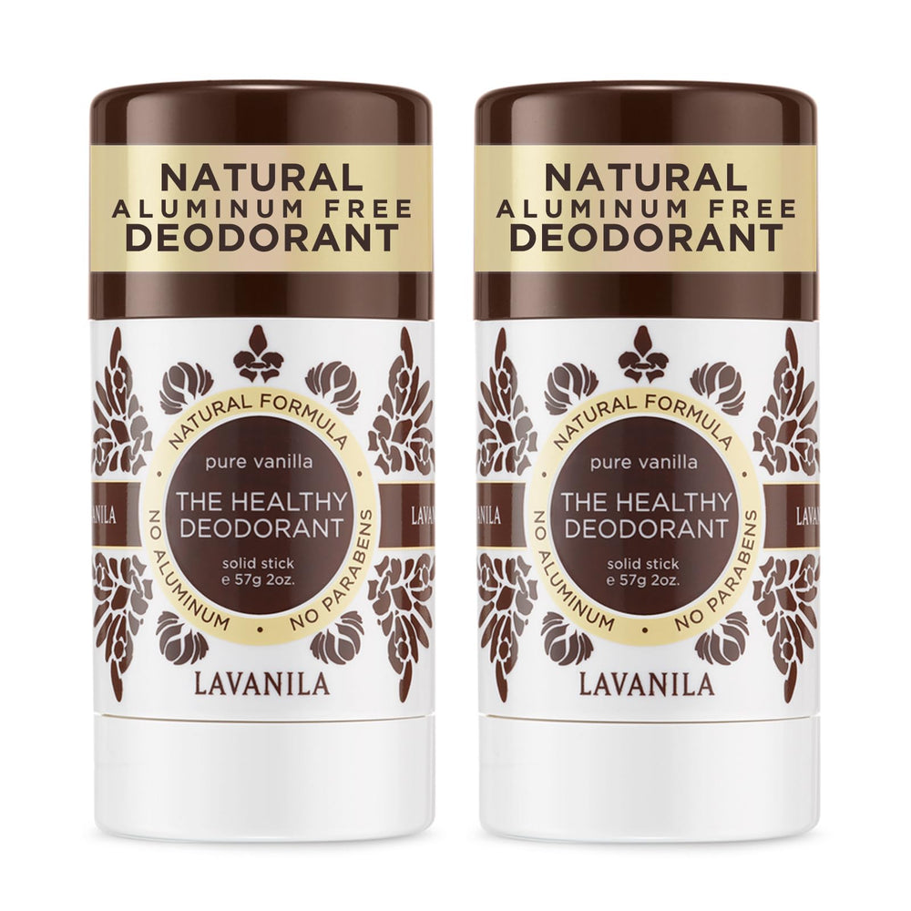 Lavanila Pure Vanilla deodorant stick application delivers a smooth, clean feel
