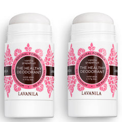 Lavanila Aloe infusion in Vanilla Grapefruit deodorant offers soothing care.