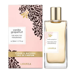 Lavanila Vanilla Grapefruit pump application for easy layering and touch-ups.