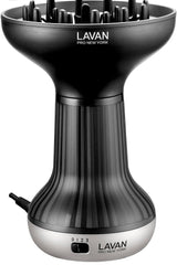 LAVANPRO NEW YORK diffuser bowl close-up shows wide deep bowl for curl definition.