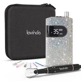 Lavinda Diamond nail drill front view, cordless portability for salon-quality manicures.