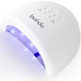 Lavinda UV Nail Lamp 48W front view with matte finish for efficient at-home gel curing