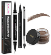 LAVONE hair-like brow pen strokes create natural definition for fuller-looking brows