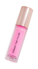 Lawless Forget the Filler Daisy Pink lip gloss tube showing creamy texture for hydration