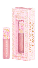 Lawless Forget The Filler lip-plumping gloss Blooming Heirloom pink swatch with glossy hydration.