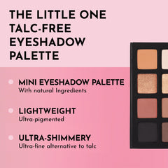 Lawless The Little One Palette open lid showcases eight neutral shades for versatile day-to-night looks