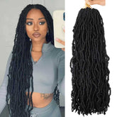 Layashow 24inch pack-of-6 soft locs ready for a quick full-head crochet style