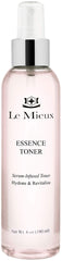 Le Mieux Essence Toner bottle close-up for serum-rich hydration and soothing skin.