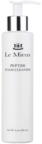 Le Mieux Peptide Foam Cleanser front view shows hydrating, gentle cleanse.
