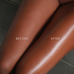 Le Monde Gourmand Crème Vanille Body Oil on dry skin delivers a lasting glow.