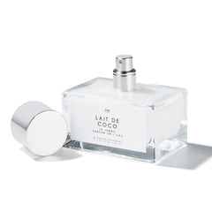 Le Monde Gourmand Lait de Coco body oil layering encourages deeper scent and hydrated skin