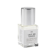 Le Monde Gourmand Lait de Coco Perfume Oil bottle showcases creamy coconut notes for year-round wear.