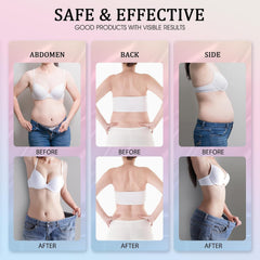 Leadyeah B Flat Belly Cream on buttocks highlights contour-friendly firming possibilities.