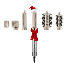 Lecomely AirEdge A3 auto-wrap barrel closeup highlighting effortless salon curls via Coanda effect