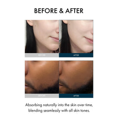 Leegeehaam Dr.Ceuracle Hydra Barrier sunscreen in hand showing dewy glow for healthy radiance