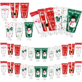 Leelosp hand cream gift set on display with festive holiday packaging