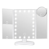 LeeWent makeup mirror lights four-panel setup for precise makeup application