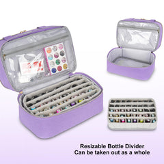 LEFOR·Z removable bottle divider supports forty bottles securely.