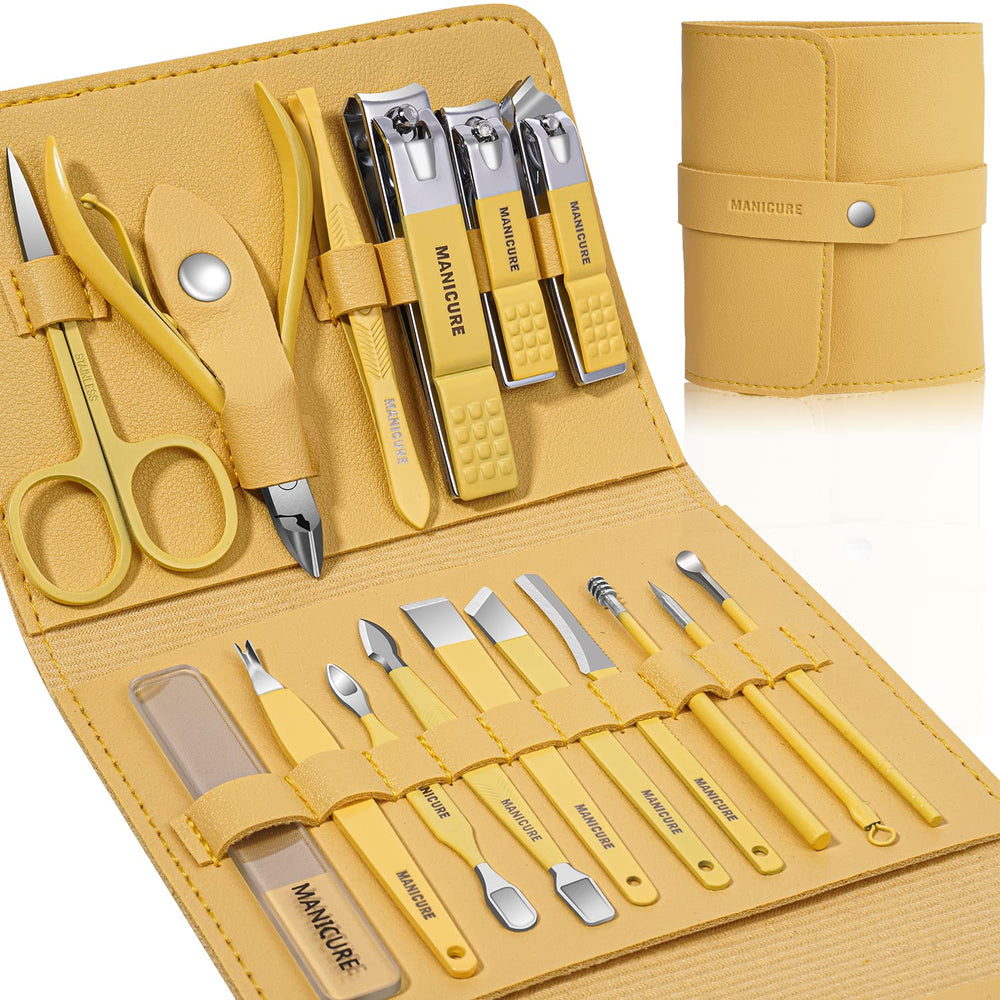 Leipple manicure set packaging view, ideal for gifting and organized travel storage