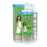 Lemisol Plus original bottle pour demonstrates a refreshing daily cleanse.