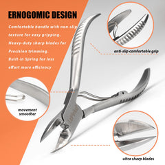 LePinko large-handle non-slip texture for comfortable grip