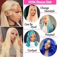 LETMIEO 613 blonde wig full-density 180 for voluminous everyday styling