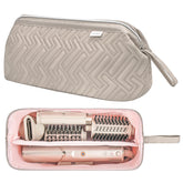 Leudes travel bag camel outer front shows sturdy shell for protected tool storage on the move