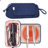 Leudes navy exterior travel bag shows compact, organized styling for on-the-go use.