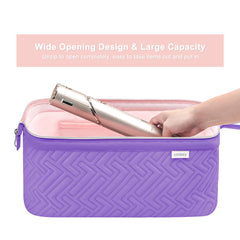 Leudes travel bag open doctor-bag style for quick access to attachments