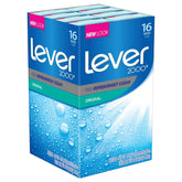 Lever 2000 Original bar soap pack front for refreshing daily shower