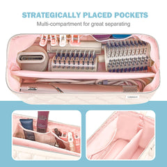Lexeeco top-opening layout offers quick access to essentials on the go.