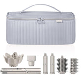 Lexeeco travel case exterior shows water-resistant nylon protection for tools.