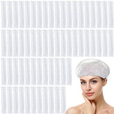 Leyndo bulk disposable shower caps pack for salon and home use