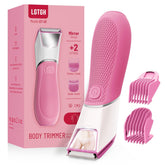 LGTGH bikini trimmer with mirror and LED light enables precise trimming anywhere