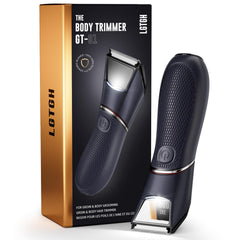 LGTGH body shaver with built-in mirror and LED light for precise grooming.