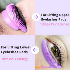 Liber Beauty upper lash rods five sizes enable precise lift shaping.