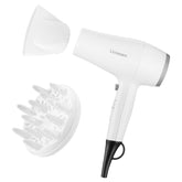 Licoseam Hair Dryer compact front view highlights lightweight design for easy handling.