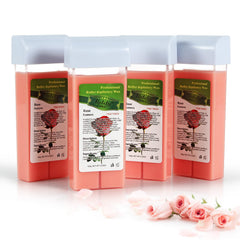 Liddy Dance Rose Roll-On Wax Refill Pack Front view for at-home waxing convenience.