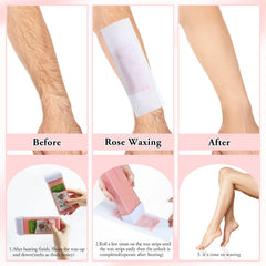 Liddy Dance Rose Roll-On Wax Roller heat-ready image showing easy, smooth application.