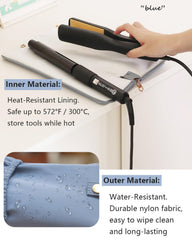 Lifeplus Holder & Mat in zipped pouch with hanging loop for safe storage.