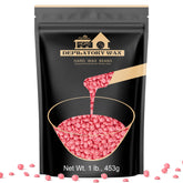 Lifestance pink hard wax beads package for at-home waxing with strong grip